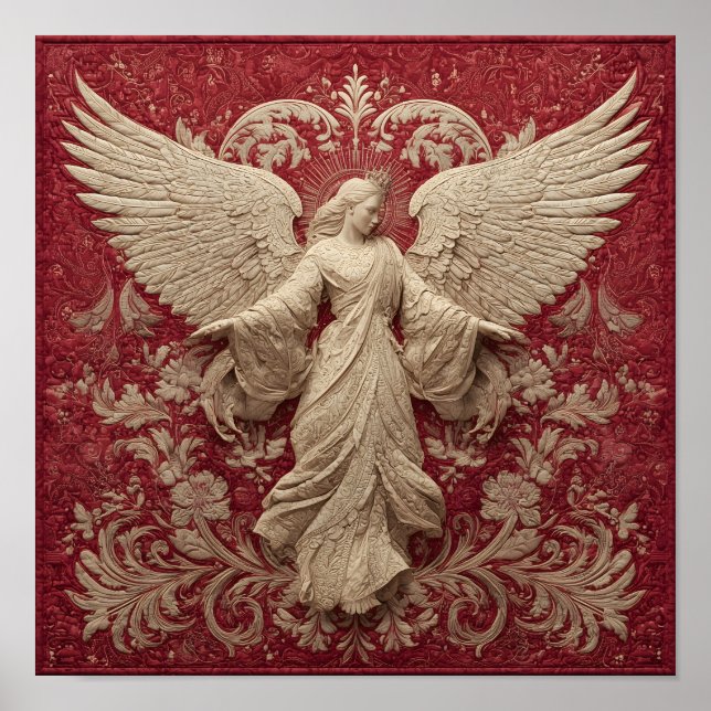 Poster Christmas Angel (Frente)