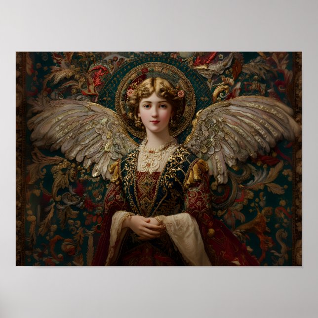 Poster Christmas Angel (Frente)