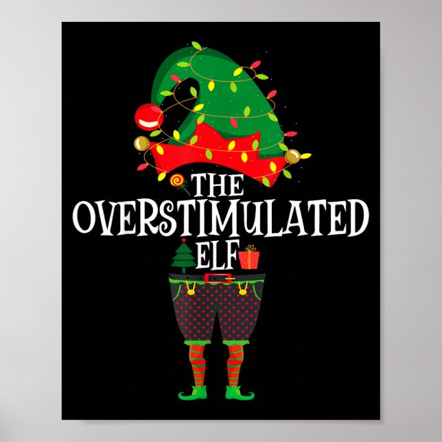Poster Christmas Elf Family Matching Group The Elf Overst (Frente)