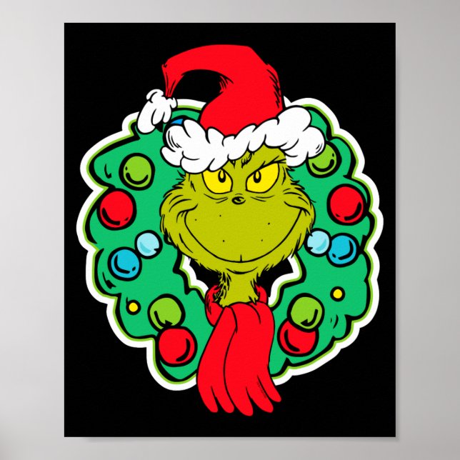Poster Christmas Holiday Wreath  (Frente)
