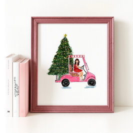 Poster Christmas illustration 