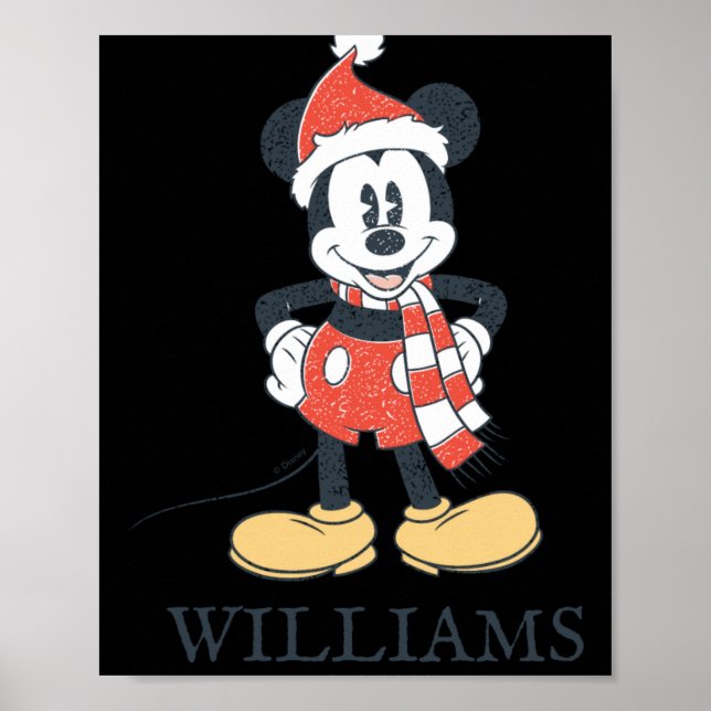 Poster Christmas With Santa Hat  (Frente)