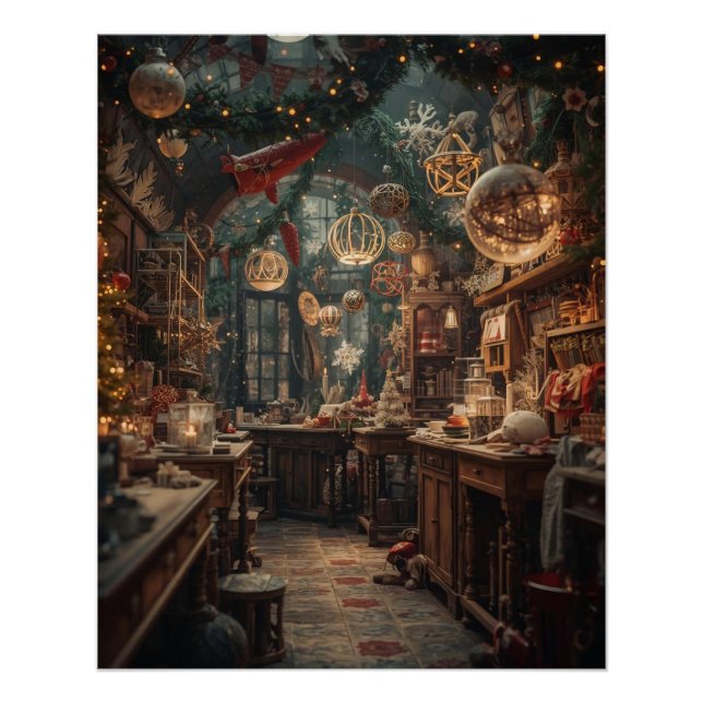 Pôster Christmas Workshop Poster (Frente)