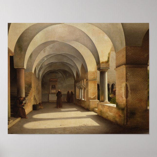 Poster Christoffer Wilhelm Eckersberg - Os Armários (Frente)