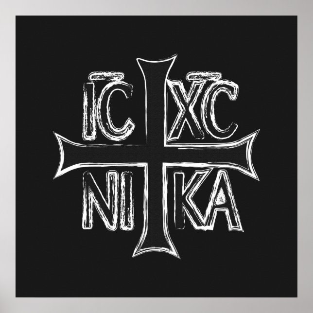 Poster Christograma ICHC NIKA (Frente)