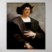 Christopher Columbus Portrait - 1519