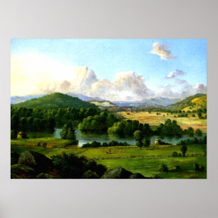 Poster Christopher Cranch: Corrente Fluvial Entre Pastage