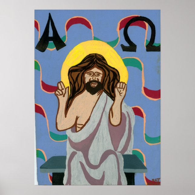 Pôster Christos Pantocrator (Frente)