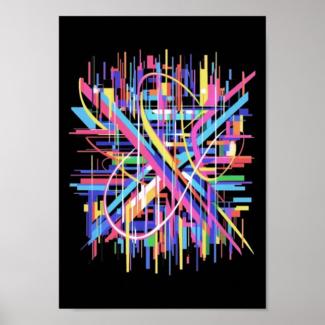 Poster Chromatic Velocity (Frente)
