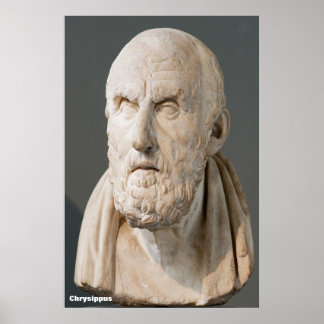 Poster Chrysippus / Filósofo Grego