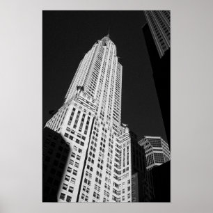 Poster Chrysler Building New York America