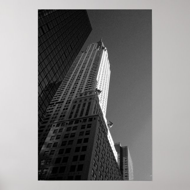 Poster Chrysler Building New York America (Frente)