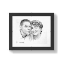 CHUCK & MJ PORTRAIT
