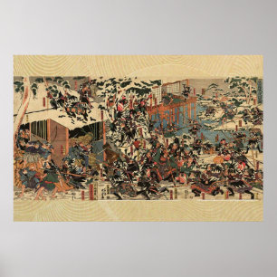 Poster Chûishingura: yo-uchi no zu 47 ronin