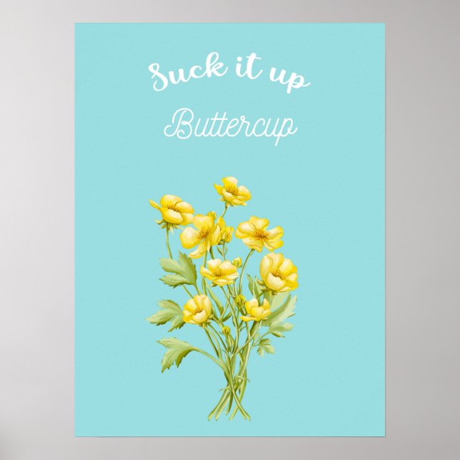 Poster Chupa-o ButterCup (Frente)