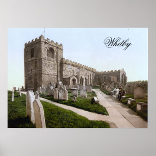 Poster Church in Whitby, Inglaterra (1900)