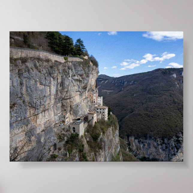 Poster Church of Madonna della Corona (Frente)