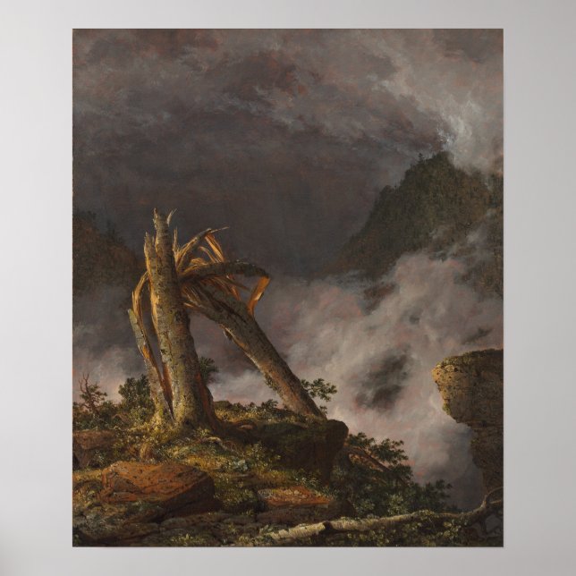 Poster Church - Storm In The Mountains 1847 (Frente)