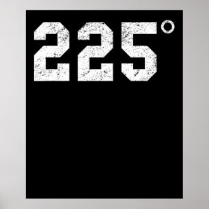 Poster Churrasco 225 Graus Churrasco De Carne Fumante