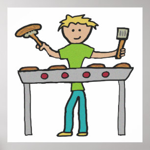 Poster Churrasco Barbecue Grillmaster