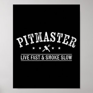 Poster Churrasco De Penhor Com Forno De Carne E Grelha De