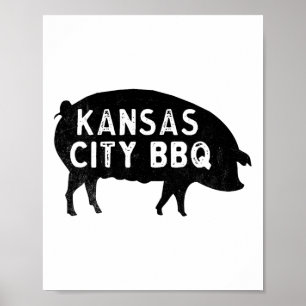 Poster Churrasco de Porcos de Kansas City