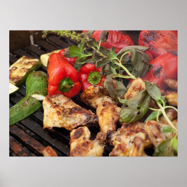 Poster Churrasco Deliciuos (Frente)