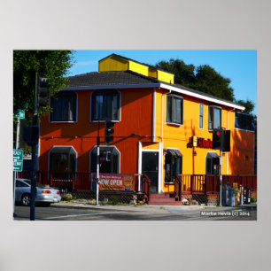 Pôster CHURRASCO do Hawaiian de L&L