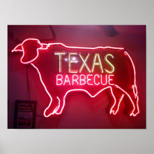 Pôster "CHURRASCO do Texas"