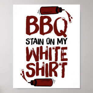 Poster Churrasco No Meu Branco 1