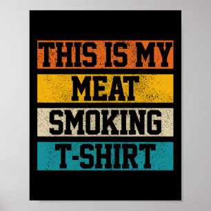 Poster Churrasco Vintage Grillmaster Chef Presente Esta É