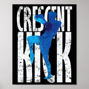 Poster Chute Crescente de Kickboxing