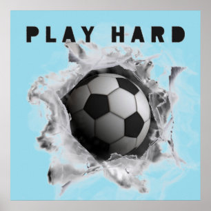 Poster Chute de Futebol