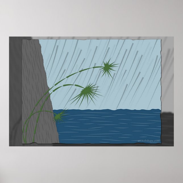 Pôster Chuva (Frente)