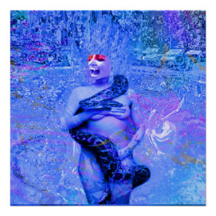 Pôster Chuva Azul