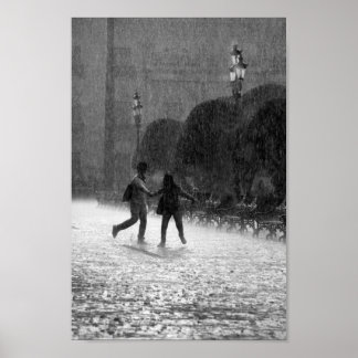 Pôster Chuva caindo