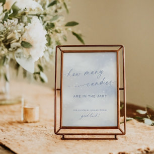 Poster Chuva de Bênçãos Baby Shower Quantos Doces Jogo