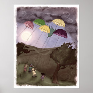 Poster Chuva de pipas