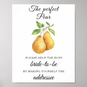Poster Chuva de presentes para o casamento da Pérola Ajud