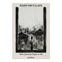 Chuva no Vidro — Lavagem de Tinta Sumi-e
