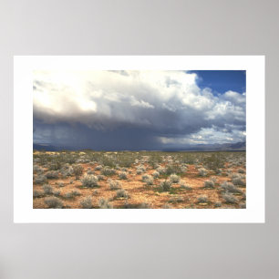 Poster Chuva torrencial repentina