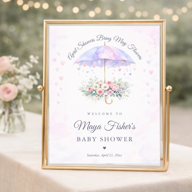 Poster Chuvas de Abril Trazem Flores de Maio Chuva Bem-vi (Criador carregado)