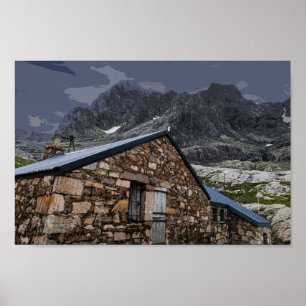 Poster CIC Hut, Ben Nevis, Escócia