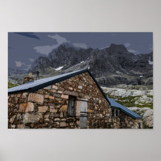 Poster CIC Hut, Ben Nevis, Escócia