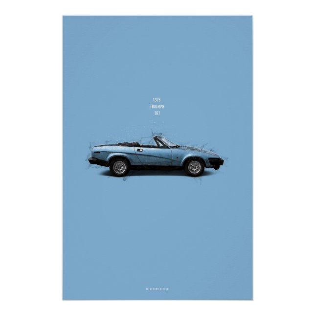 Pôster CiC Triumph TR7 (Frente)