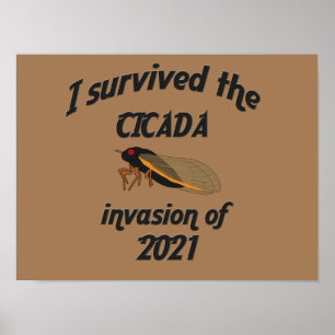Poster Cicada Invasão