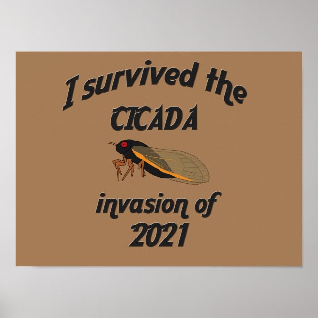 Poster Cicada Invasão (Frente)