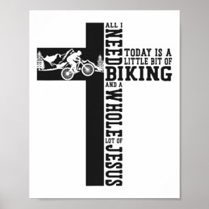 Poster Ciclismo de montanha Enduro Mtb descendo ladeira C