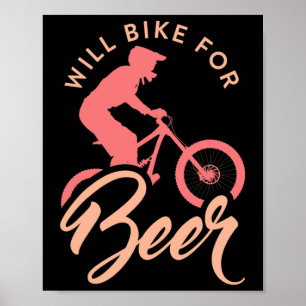 Poster Ciclismo De Montanha Mtb É Um Ciclo Vicioso De Cic