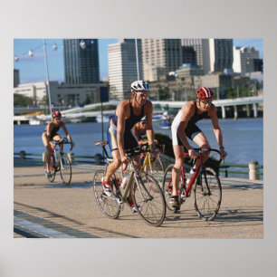 Poster Ciclismo de Triathloners